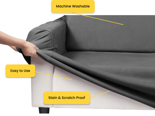 Our Removable Sofa Cover - Wash it and Feels like Brand-new - Cushie